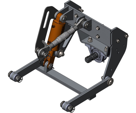 Сцепка фронтальная ZimAni для дизельных тракторов LS серии J
