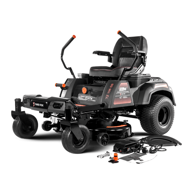 Аккумуляторный Садовый трактор YARD FOX TZ 106 SB