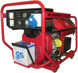 Газовая электростанция Huto HG 15000 ТDX