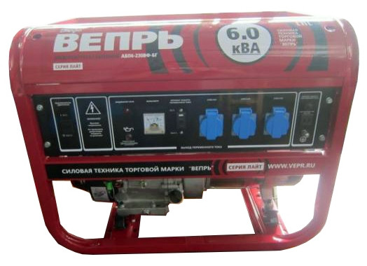 Бензиновая электростанция Вепрь АБП 6-230 ВФ-БГ