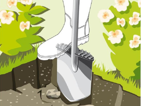 Лопата Terraline™ штыковая GARDENA 03773-24.000.00