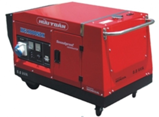 Газовая электростанция Huto HG 11000 TDX-SP (шумозащита)