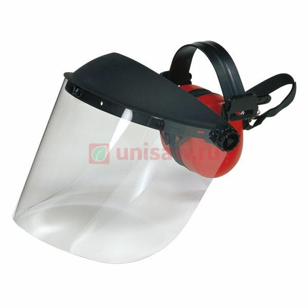 Защитные маска (плекс) проф. с наушниками Oleo-Mac