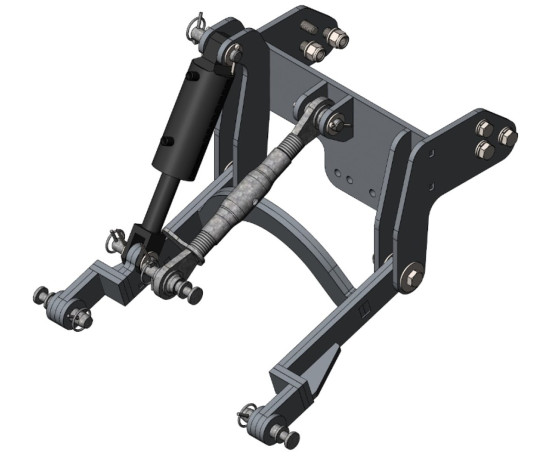 Сцепка фронтальная ZimAni для дизельного трактора Caiman DAKO 25H