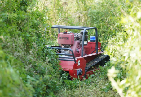 Косилка цеповая дизельная на радиоуправлении ZimAni RLM100 PRO