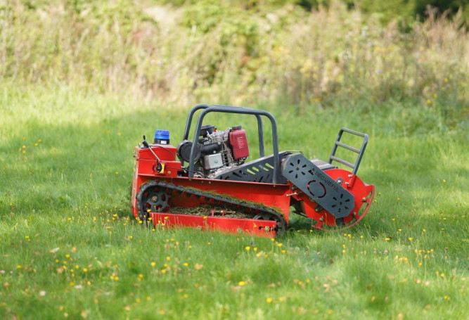 Косилка цеповая дизельная на радиоуправлении ZimAni RLM100 PRO