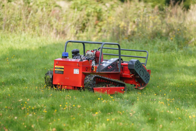 Косилка цеповая дизельная на радиоуправлении ZimAni RLM100 PRO