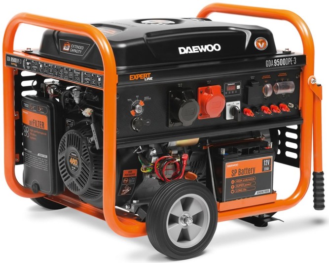 Генератор бензиновый DAEWOO GDA 9500DPE-3
