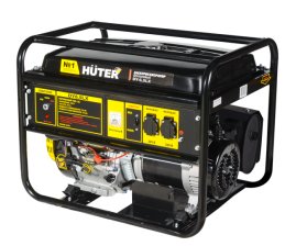 Бензогенератор Huter DY6,5LX-электростартер