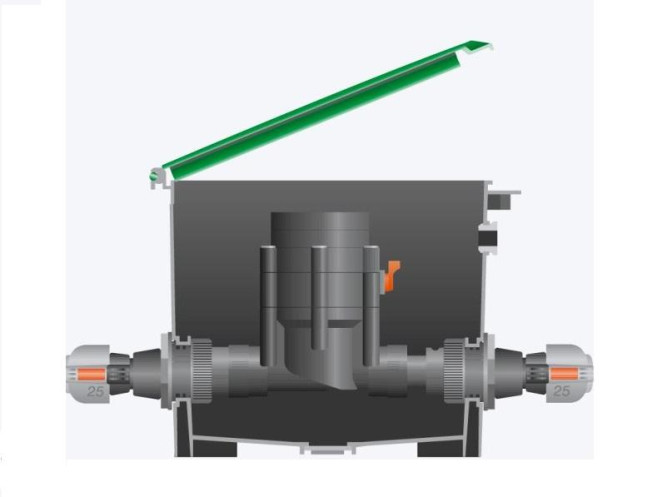 Клапан для полива 24 В для проводных блоков управления GARDENA 01278-27.000.00