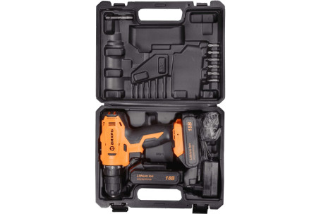 Дрель-шуруповерт аккумуляторная Вихрь ДА-18Л-2КА (1,5 А/ч)