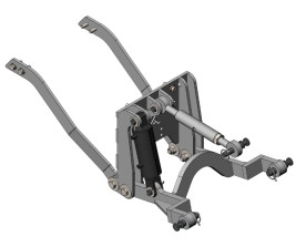 Сцепка фронтальная ZimAni для дизельного трактора LS MT1.25