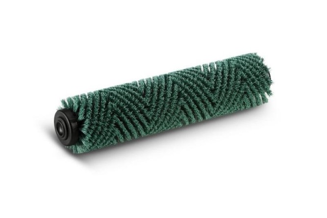 Цилиндрическая щетка 350мм жесткая зеленая для стойких загрязнений Karcher 4.037-038.0