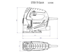 Лобзик Metabo STEB 70 Quick 601040000