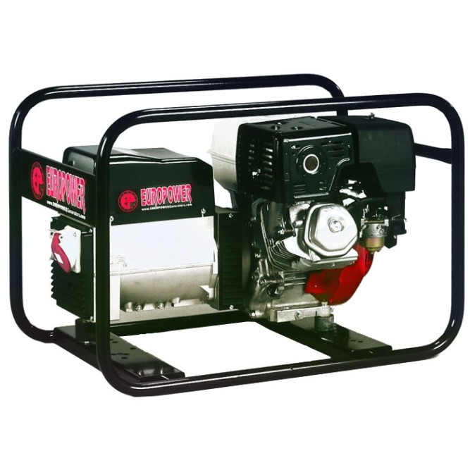 Генератор бензиновый Europower ЕР 6500 T 3X230V для ж/д