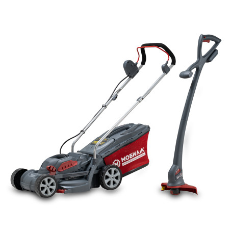 Аккумуляторные газонокосилка МОБИЛ К XMA33 КОМФОРТ + триммер XTA25 КОМФОРТ 20 В с акк и ЗУ