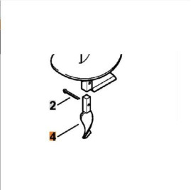 BT130 подрезатель для почвенного бура для посадки растений 150х525мм Stihl 43116803305