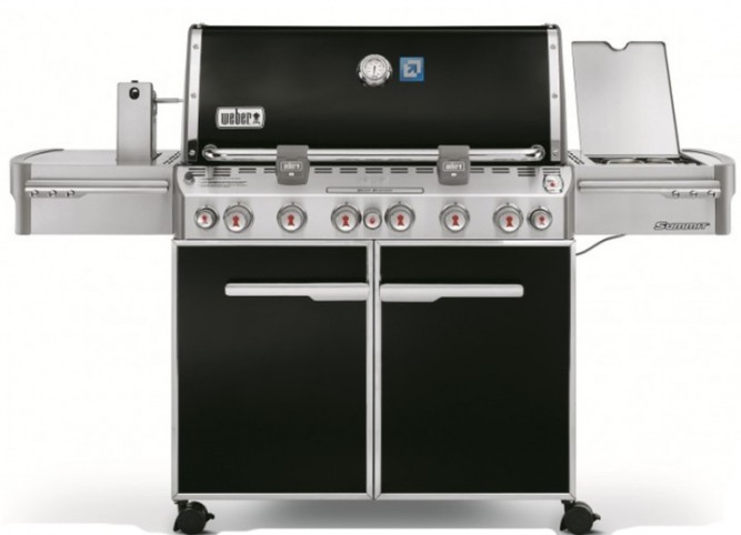 Газовый гриль Weber Summit S-670 черный
