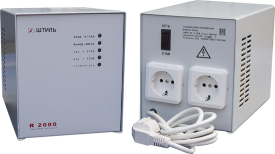 Стабилизатор напряжения однофазный Штиль R- 2000