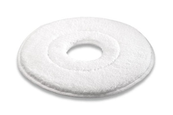 Пад 330мм из микроволокна белый для керамогранита уп-5шт к BDS 33/180 Karcher 6.369-908.0