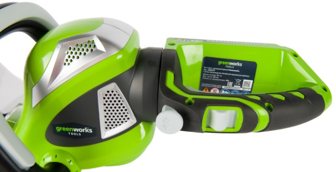 G-MAX 40V Аккумуляторный Кусторез 61 см G40HT61