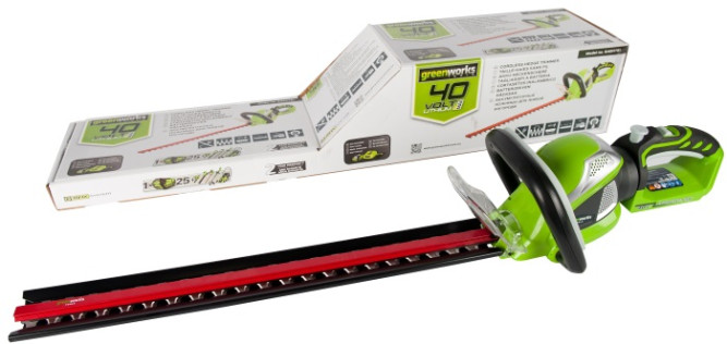 G-MAX 40V Аккумуляторный Кусторез 61 см G40HT61