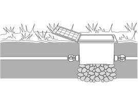 Коробка для клапана для полива V1 GARDENA 01254-29.000.00