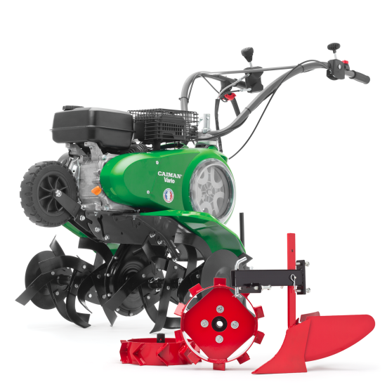 Мотоблок бензиновый Caiman VARIO 70C с окучником и грунтозацепами