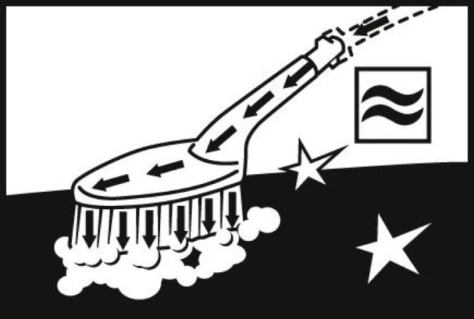 Щетка мягкая WB 50 (K2-K7) Karcher 2.643-246.0