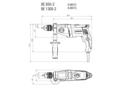 Дрель Metabo BEV 1300-2 600574810