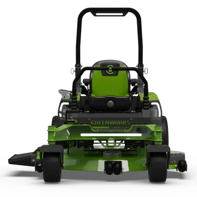 Райдер садовый аккумуляторный Greenworks ZTC152, 82V, 152 см, с АКБ 24  с нулевым радиусом разворота