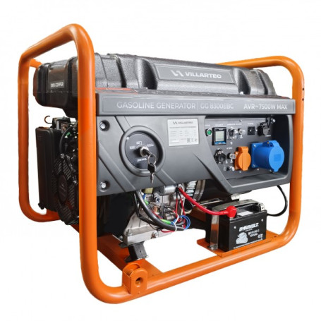 Генератор бензиновый VILLARTEC GG8300ЕВС 7,5 кВт