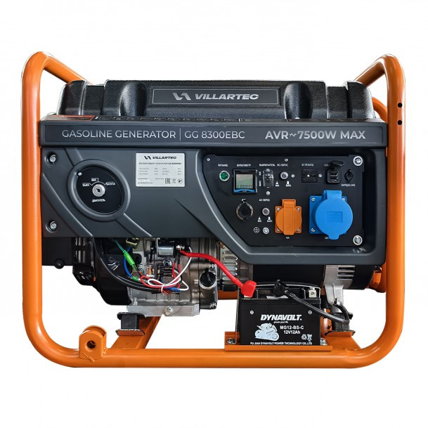 Генератор бензиновый VILLARTEC GG8300ЕВС 7,5 кВт