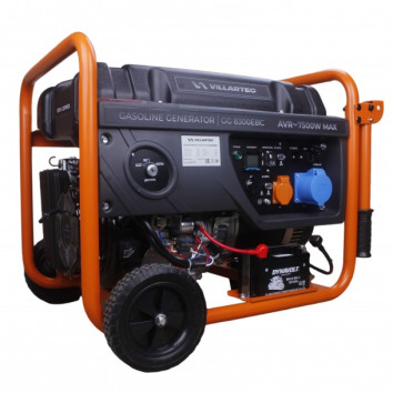 Генератор бензиновый VILLARTEC GG8300ЕВС и блок автомат. запуска генератора 10 кВт