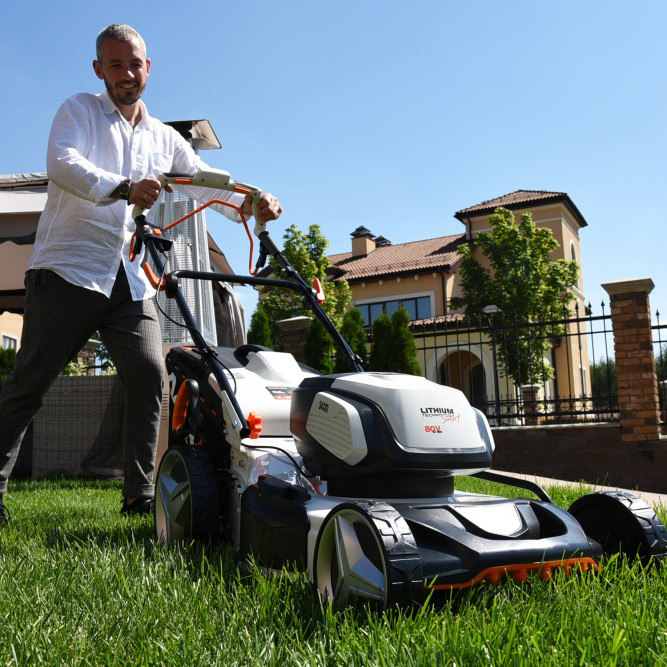 Газонокосилка аккумуляторная DAEWOO DLM 5580Li