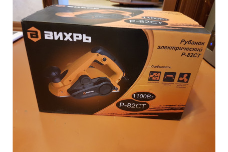 Рубанок электрический Вихрь Р-82СТ (со станиной)