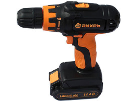 Дрель-шуруповерт аккумуляторная Вихрь ДА-14,4Л-2К