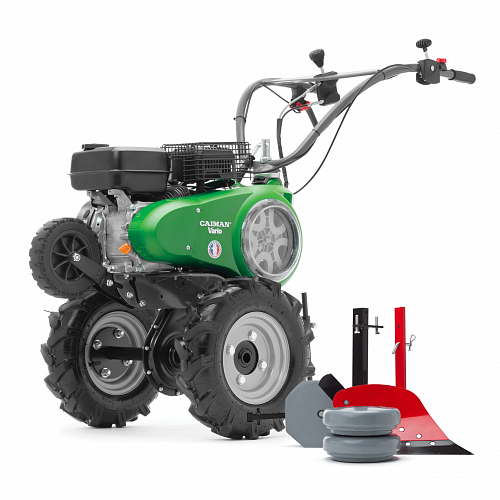 Мотоблок бензиновый Caiman VARIO 70C TWK+ с комплектом для вспашки Vario