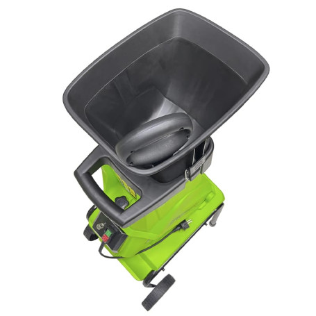 Измельчитель садовый электрический Greenworks Арт. 2206707, 220В, 2500 Вт с контейнером