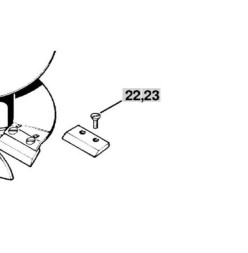BT360 Винт крепления лезвия для шнеков от 90 до 280мм М8х25 Stihl 90570681830