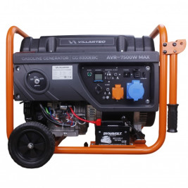 Генератор бензиновый VILLARTEC GG8300ЕВС, 7,5 кВт