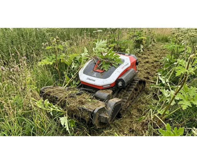 Косилка-мульчер на радиоуправлени ZimAni “ЭВОЛЮЦИЯ С”