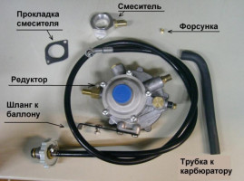 Комплект газового оборудования
