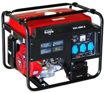 Бензогенератор ELITECH БЭС 6500Д