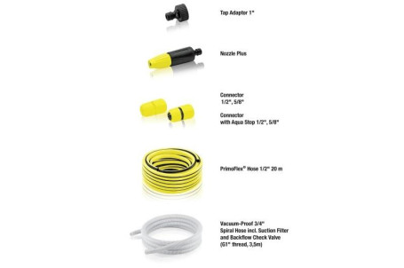 Насос садовый Karcher BP 3 Garden Set Plus (в комплекте всасывающий шланг + шланг 1/2" 20м)  1.645-357.0