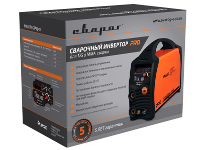 Сварочный инвертор Сварог PRO TIG 200 P DSP AC/DC (E201)
