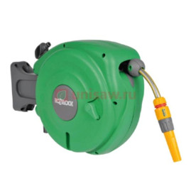 Катушка настенная Hozelock AutoReel с шлангом Maxi Pro 12,5 мм 10 м в комплекте