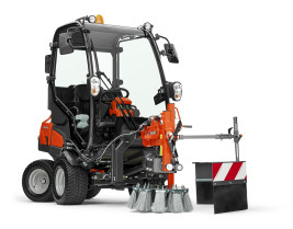 Горизонтальная, металлическая щетка 50см к райдеру Husqvarna P 525D