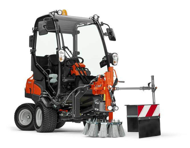 Горизонтальная, металлическая щетка 50см к райдеру Husqvarna P 525D