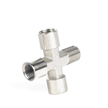 Переходник PATRIOT 1259/2 (крест 1/4&amp;quot;MMMF)